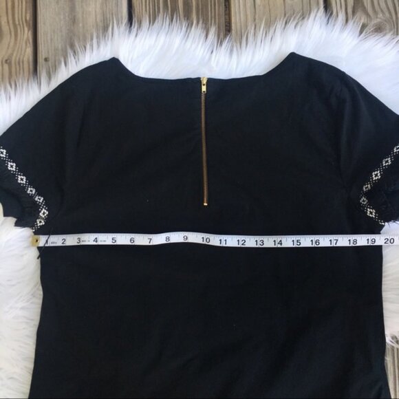 Coercion London Black Fringe Shift Dress - Picture 5 of 8